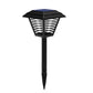 Lampe de jardin et destructrice de moustiques solaire 2 en 1