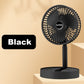 🌀 PROMO LIMITÉE 57% DE RÉDUCTION ! 🔋 Ventilateur Télescopique Pliable Rechargeable USB – Silencieux, 180° Rotatif, 4 Vitesses, Portable ✨
