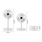 🌀 PROMO LIMITÉE 57% DE RÉDUCTION ! 🔋 Ventilateur Télescopique Pliable Rechargeable USB – Silencieux, 180° Rotatif, 4 Vitesses, Portable ✨