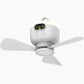 Ventilateur de Plafond Rechargeable avec Éclairage LED