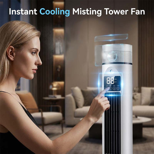 🌀❄️ Ventilateur tour USB portable à 3 vitesses – compact, puissant et polyvalent – idéal pour le bureau, la chambre et les déplacements