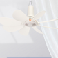 🏆DERNIER JOUR DE VENTE : 50 % DE RÉDUCTION !🔥Mini ventilateur de plafond portable avec crochet de suspension