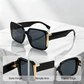 🌸Offre spéciale été – offre à durée limitée💐 Lunettes de soleil rétro de forme carrée avec protection UV