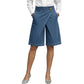 👖 PROMO LIMITÉE -50% ! 💥 Short Asymétrique Femme Imitation Jean – Taille Mi-Haute, Ourlet Irrégulier, Tissu Ultra-Doux Respirant · Bleu & Noir · S–3XL 👍 30J Remboursé ✨