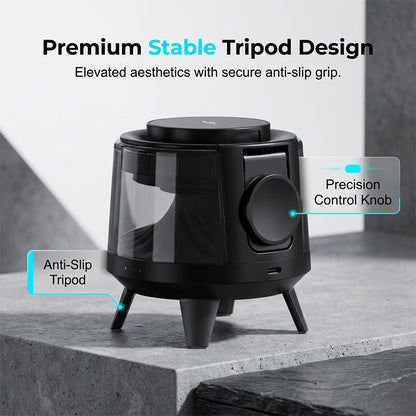 Chargeur magnétique sans fil 3 en 1 avec haut-parleur Bluetooth et lumière d'ambiance