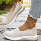👟 Chaussures de Marche Femme Maille Respirante Sans Lacets – Modèle Orthopédique Semelle Amortissante Confort