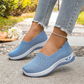 👟 Chaussures de Marche Femme Maille Respirante Sans Lacets – Modèle Orthopédique Semelle Amortissante Confort
