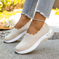 👟 Chaussures de Marche Femme Maille Respirante Sans Lacets – Modèle Orthopédique Semelle Amortissante Confort