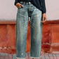 📢📢50% DE RÉDUCTION !! ⏰Jean Femme Rétro Court Coupe Droite