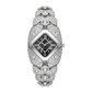 📢📢50% DE RÉDUCTION !! ⏰ Montre à quartz pour femme – Alliage – Cadran en losange et strass pour femme