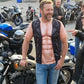 T-shirt humoristique pour homme avec faux imprimé musculaire
