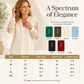 Haut à manches longues pour femme, col en V, en dentelle et patchwork