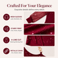 Robe élégante à épaules dénudées pour femme, avec manches en maille