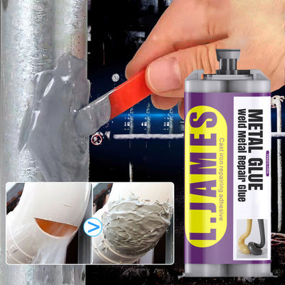 🚗💨 57 % DE RÉDUCTION ! Colle de réparation pour métaux « Weld » – Répare les pots d'échappement, les tuyaux métalliques et bien plus encore. Durcit à température ambiante – poncez, percez et peignez après durcissement ! 🌟💪