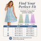 Robe midi à volants sans manches et col rond pour femme