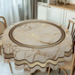 🧻 50% DE RÉDUCTION ! ✨ Nappe Imprimée Marbre Imperméable – Polyester – Anti-Taches & Anti-Eau for Salle à Manger & Terrasse