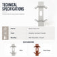 Wall Mounted Iron Garden Hose Holder