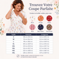 🌸 Robe fleurie à col en V avec torsion à la taille — élégante et décontractée, adaptée à toutes les occasions