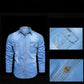 📢📢50% OFF !!⏰ Chemise en Jean à Manches Longues Décontractée pour Homme