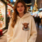 🐮💛 Sweat à Capuche Highland Cow Doublé Polaire – Ultra Doux & Confortable pour les Soirées Fraîches