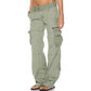🌙 OFFRE LIMITÉE -50% ! 💕 Pantalon cargo vintage à jambes larges pour femme
