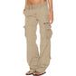 🌙 OFFRE LIMITÉE -50% ! 💕 Pantalon cargo vintage à jambes larges pour femme
