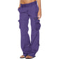 🌙 OFFRE LIMITÉE -50% ! 💕 Pantalon cargo vintage à jambes larges pour femme