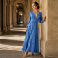 ✨ Robe Portefeuille Femme Élégante à Col V – Coupe Flatteuse & Poches Pratiques