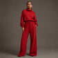 ✨ Ensemble Femme 2 Pièces – Haut Élégant & Pantalon Décontracté, Coupe Confortable