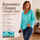 ✨ Top Femme à Col V en Sequins – Élégant, Féminin & Raffiné