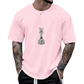 ♟️ T-Shirt Homme à Col Rond – Imprimé Échecs Original & Style Moderne