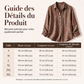 ✨ Chemise Femme Imprimée Vintage – Style Chic, Décontracté & Intemporel