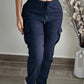 ✨ Pantalon Cargo Femme Taille Élastique – Coupe Décontractée & Confortable
