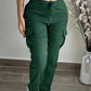 ✨ Pantalon Cargo Femme Taille Élastique – Coupe Décontractée & Confortable
