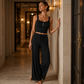 ✨ Ensemble Pyjama Femme 2 Pièces – Caraco en Dentelle & Short Léger pour l’Été