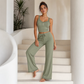✨ Ensemble Pyjama Femme 2 Pièces – Caraco en Dentelle & Short Léger pour l’Été