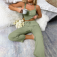 ✨ Ensemble Pyjama Femme 2 Pièces – Caraco en Dentelle & Short Léger pour l’Été