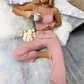 ✨ Ensemble Pyjama Femme 2 Pièces – Caraco en Dentelle & Short Léger pour l’Été