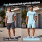 ✨ Ensemble Homme 2 Pièces – T-Shirt & Short Décontractés, Confortables & Polyvalents