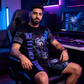 ✨ Ensemble Homme 2 Pièces – T-Shirt à Motif Animalier & Short Décontracté