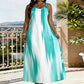 ✨ Robe Femme Grande Taille à Rayures – Sans Manches & Coupe Fluide