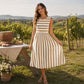 ✨ Robe Longue Femme Sans Manches – Coupe Fluide, Élégante & Féminine