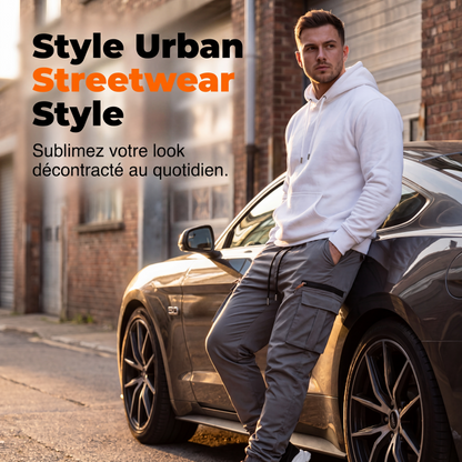 ✨ Jogger Cargo Homme – Coupe Décontractée & Multiples Poches