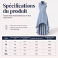 🌸 OFFRE LIMITÉE –50% ! ✨Robe en jean sans manches pour femme avec ourlet asymétrique