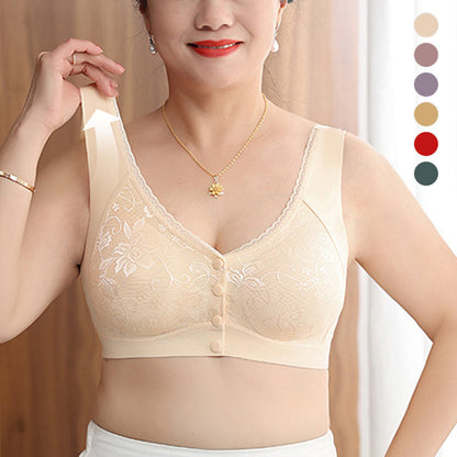 ⏰Last Day Sale 55% Off💃Soutien-gorge sans armature confortable pour femme, fermeture devant et sans couture