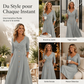 👗50% DE RÉDUCTION !🎇Robe décontractée pour femme à col en V croisé