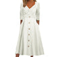 👗50% DE RÉDUCTION !🎇Robe décontractée pour femme à col en V croisé