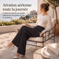 🌸 OFFRE LIMITÉE –50% ! ✨ Pantalon large élégant à taille haute pour femme