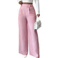 🌸 OFFRE LIMITÉE –50% ! ✨ Pantalon large élégant à taille haute pour femme