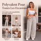 📢📢50% DE RÉDUCTION !! ⏰Pantalon droit taille haute pour femme